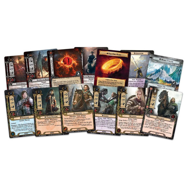 The Lord of the Rings: The Card Game – The Return of the King: Saga Expansion cards