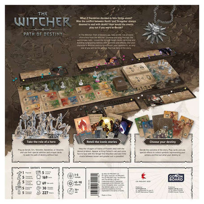 The Witcher: Path of Destiny rear cover