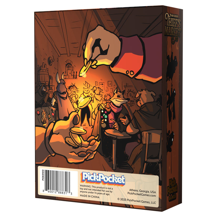 Thief's Market: Deluxe Edition rear cover