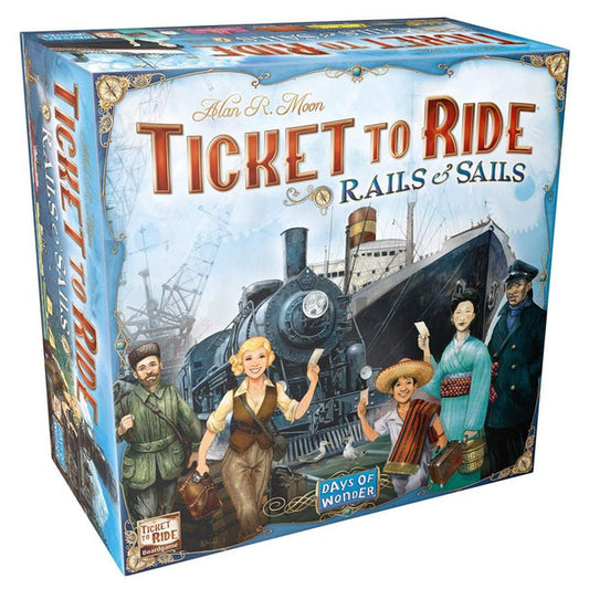Ticket to Ride: Rails & Sails board game