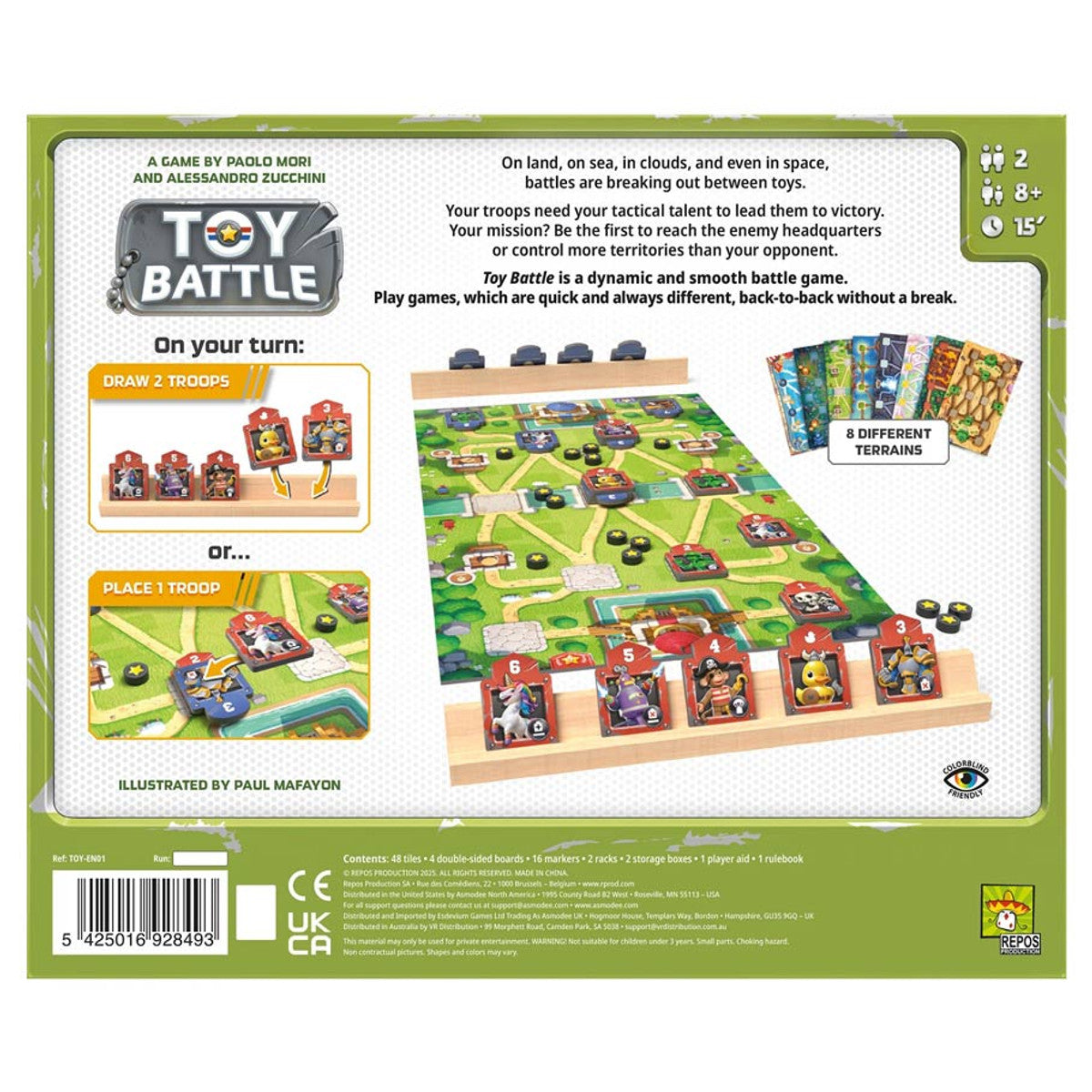 Toy Battle rear cover