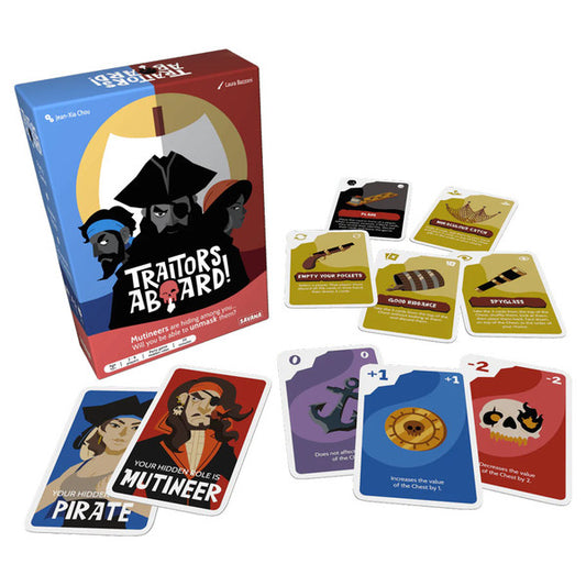 Traitors Aboard card game