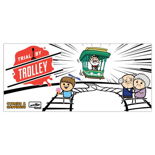 Trial by Trolley party game