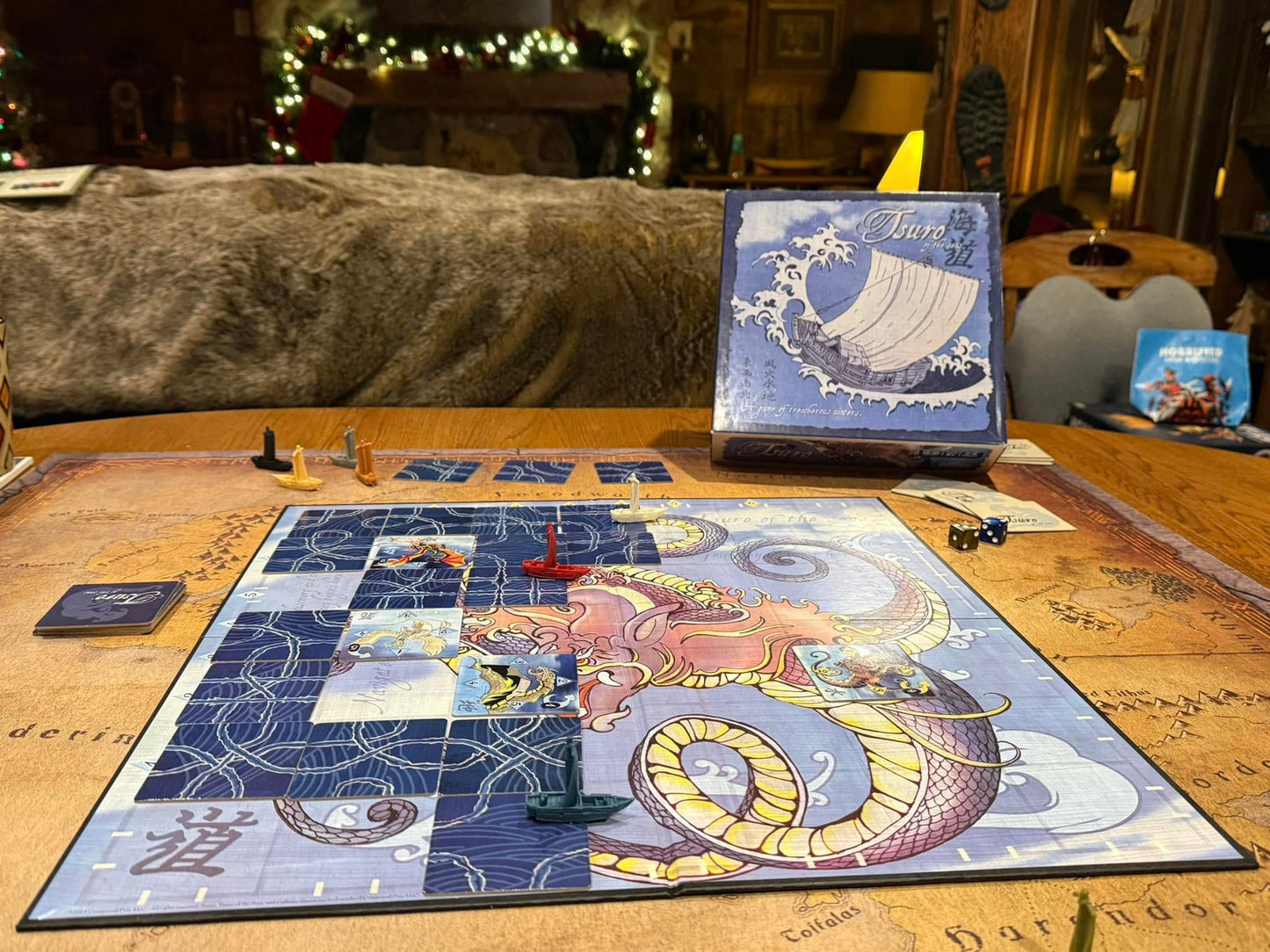 Tsuro of the Seas mid-game