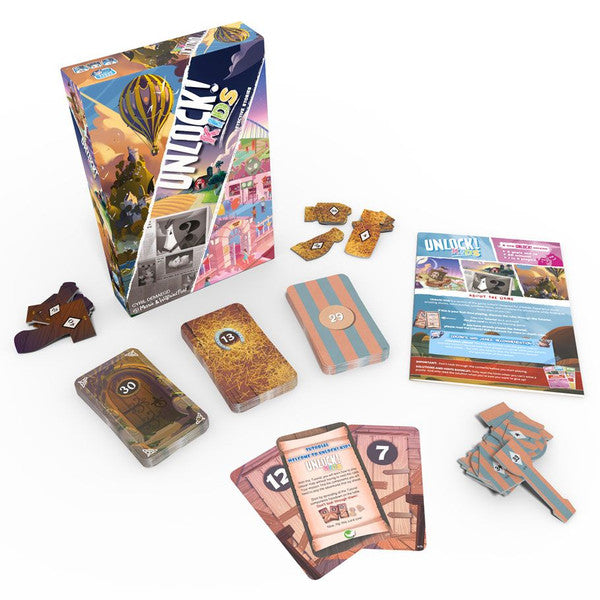 UNLOCK! Kids: Detective Stories card game