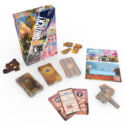 UNLOCK! Kids: Detective Stories card game