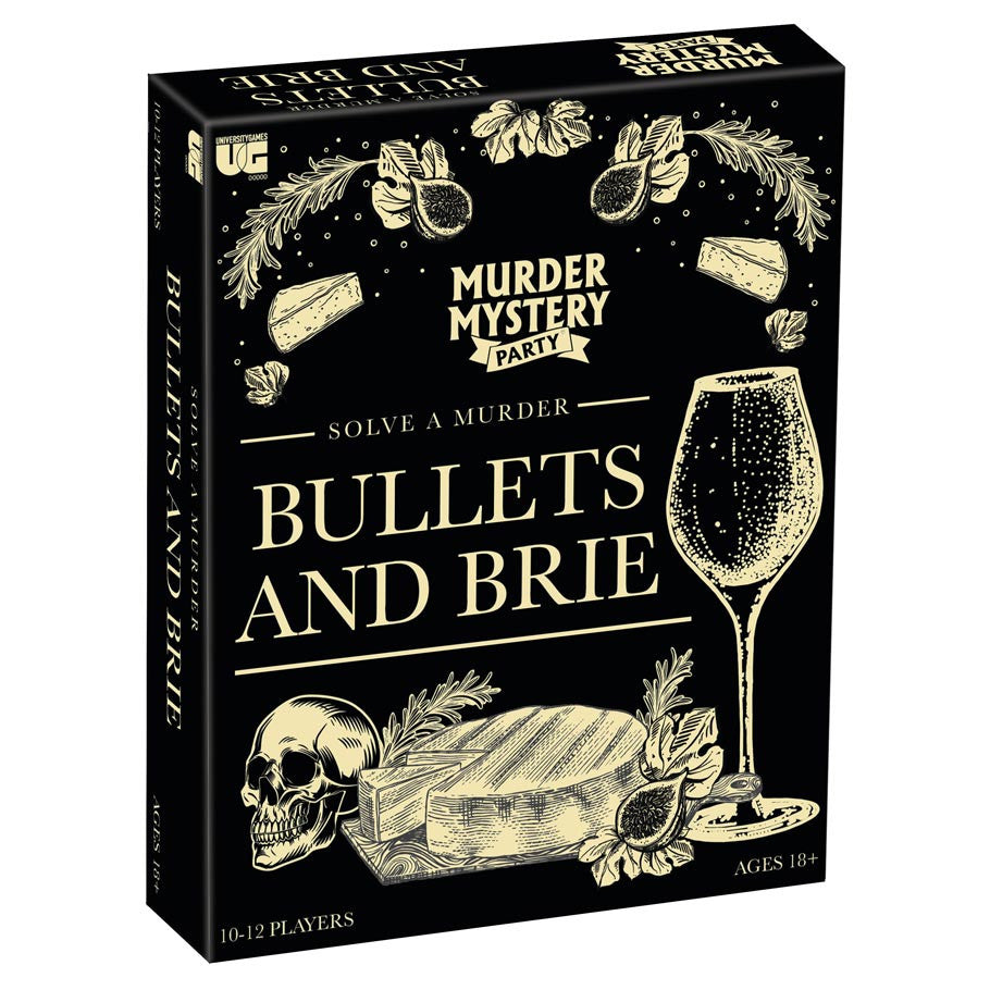 Murder Mystery Party: Bullets & Brie  party game