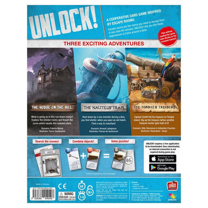 Unlock! Mystery Adventures rear cover
