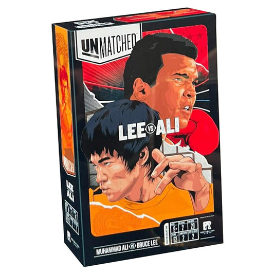 Unmatched: Muhammad Ali vs. Bruce Lee board game