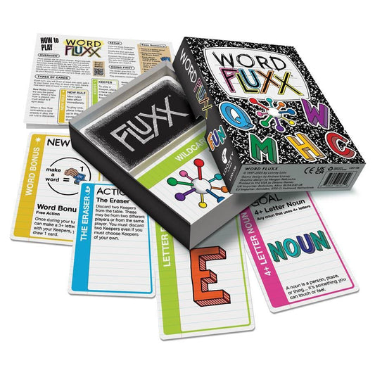 Word Fluxx card game