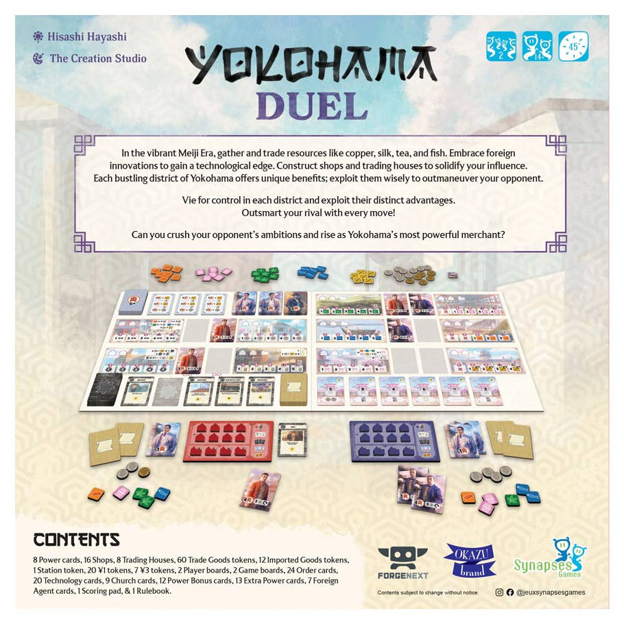 Yokohama Duel rear cover