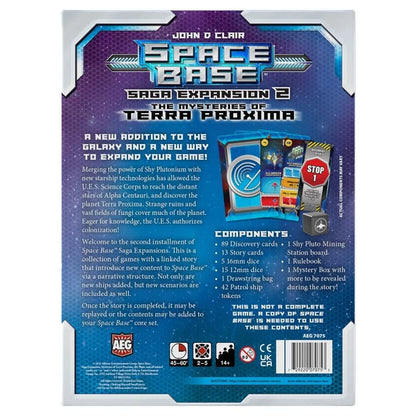 Space Base: Mysteries of Terra Proxima rear cover