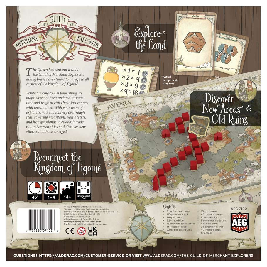 The Guild of Merchant Explorers rear cover