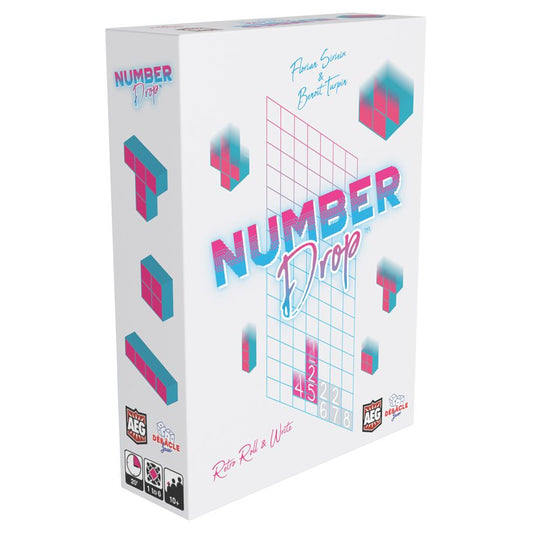 Number Drop board game