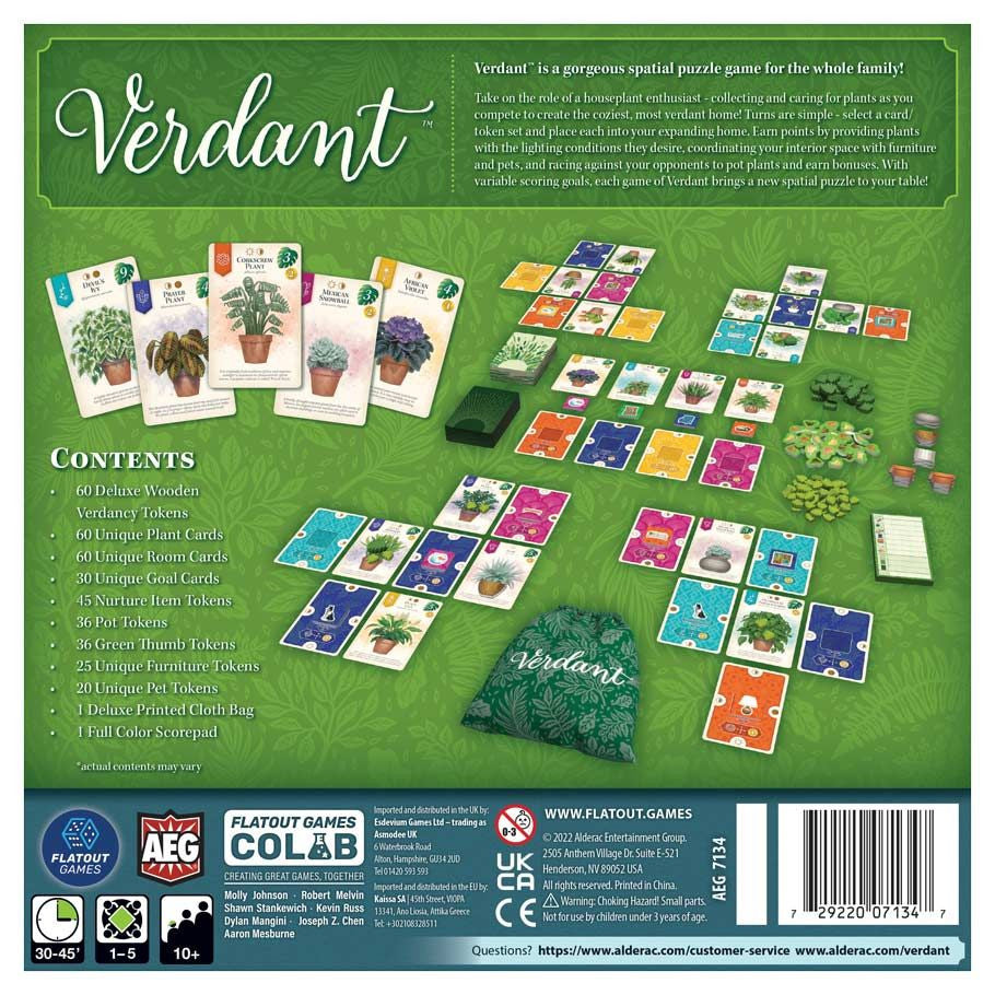 Verdant rear cover