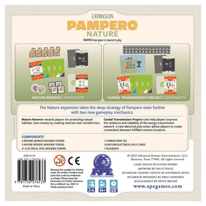 Pampero: Nature rear cover