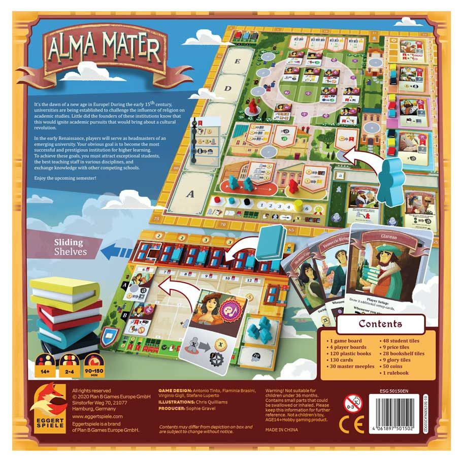 Alma Mater rear cover