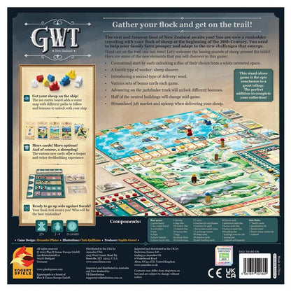 Great Western Trail: New Zealand rear cover
