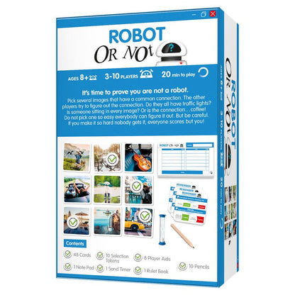 Robot or Not rear cover