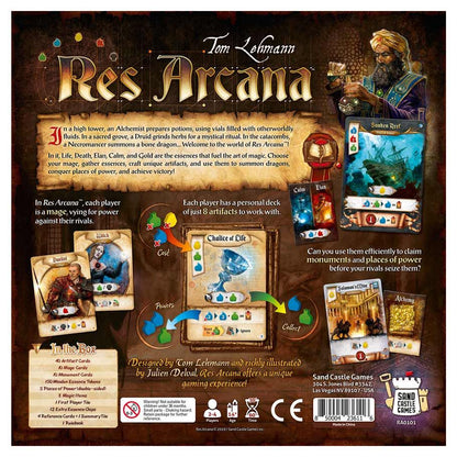 Res Arcana rear cover