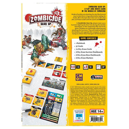 Zombicide Gear Up rear cover