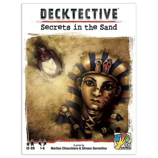 Decktective: Secrets in the Sand party game