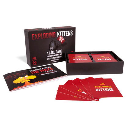 Exploding Kittens: NSFW Edition components
