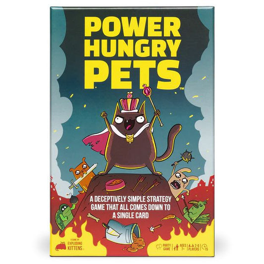 Power Hungry Pets card game