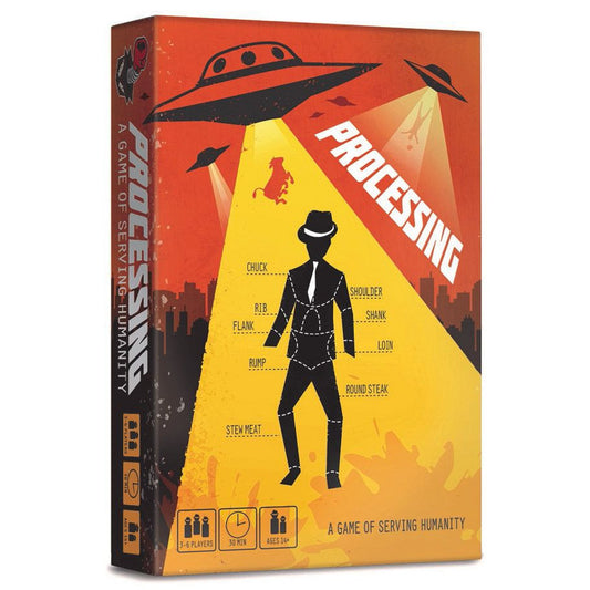 Processing: A Game of Serving Humanity board game