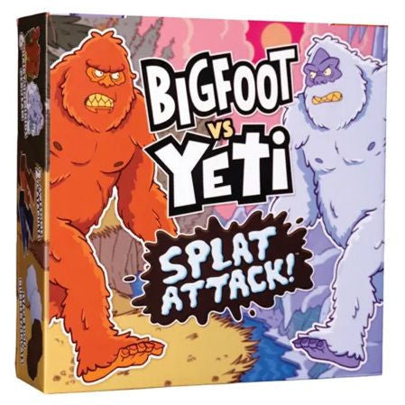 Bigfoot vs Yeti: Splat Attack! board game