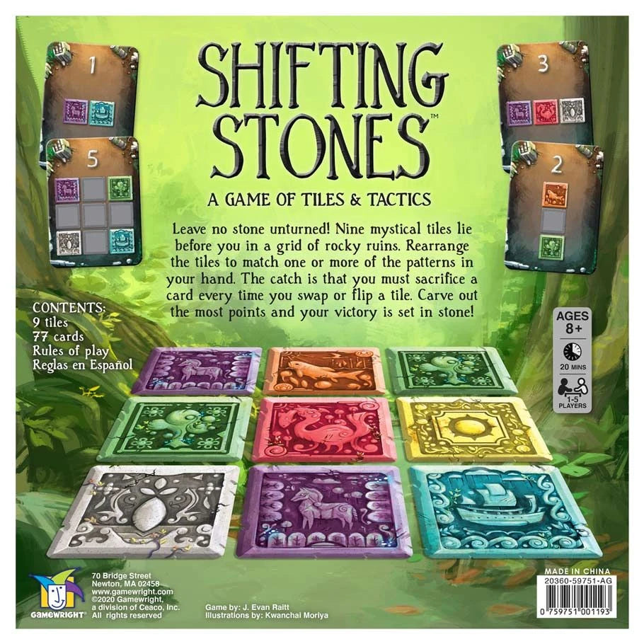 Shifting Stones rear cover