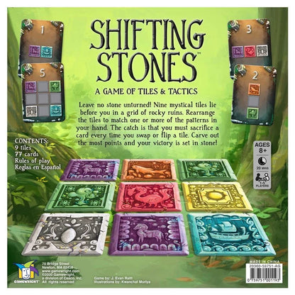 Shifting Stones rear cover
