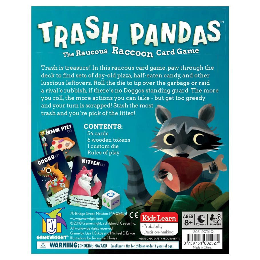 Trash Pandas rear cover