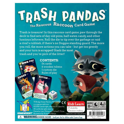 Trash Pandas rear cover
