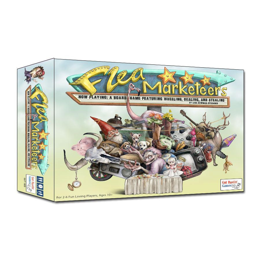 Flea Marketeers board game