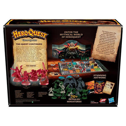 HeroQuest rear cover