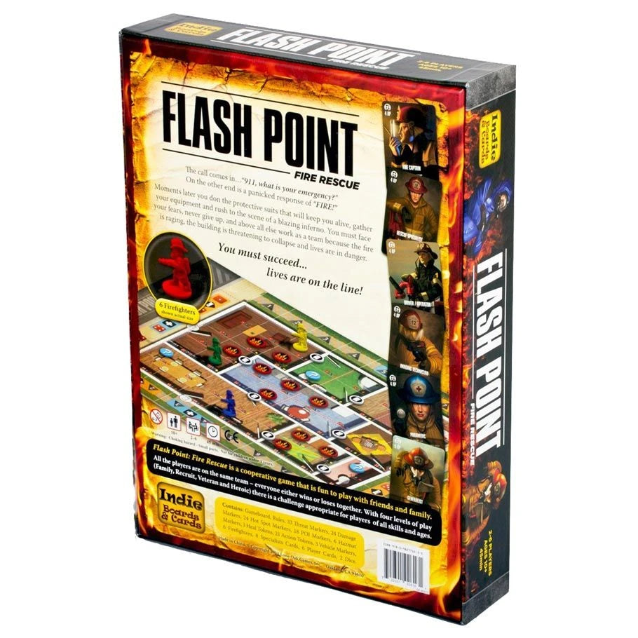 Flash Point: Fire Rescue rear cover