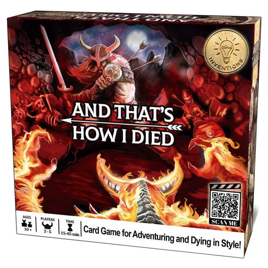 And That's How I Died party game