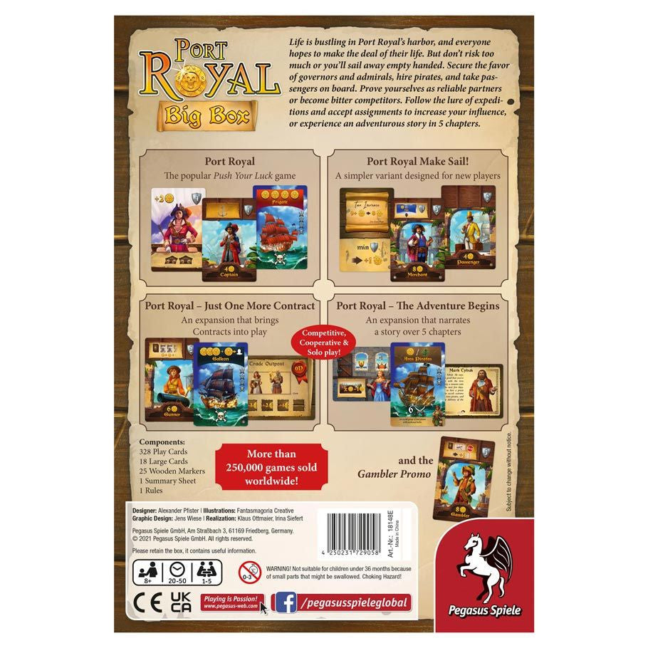 Port Royal Big Box rear cover
