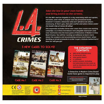 Detective: L.A. Crimes rear cover