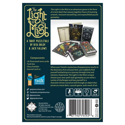 The Light in the Mist rear cover