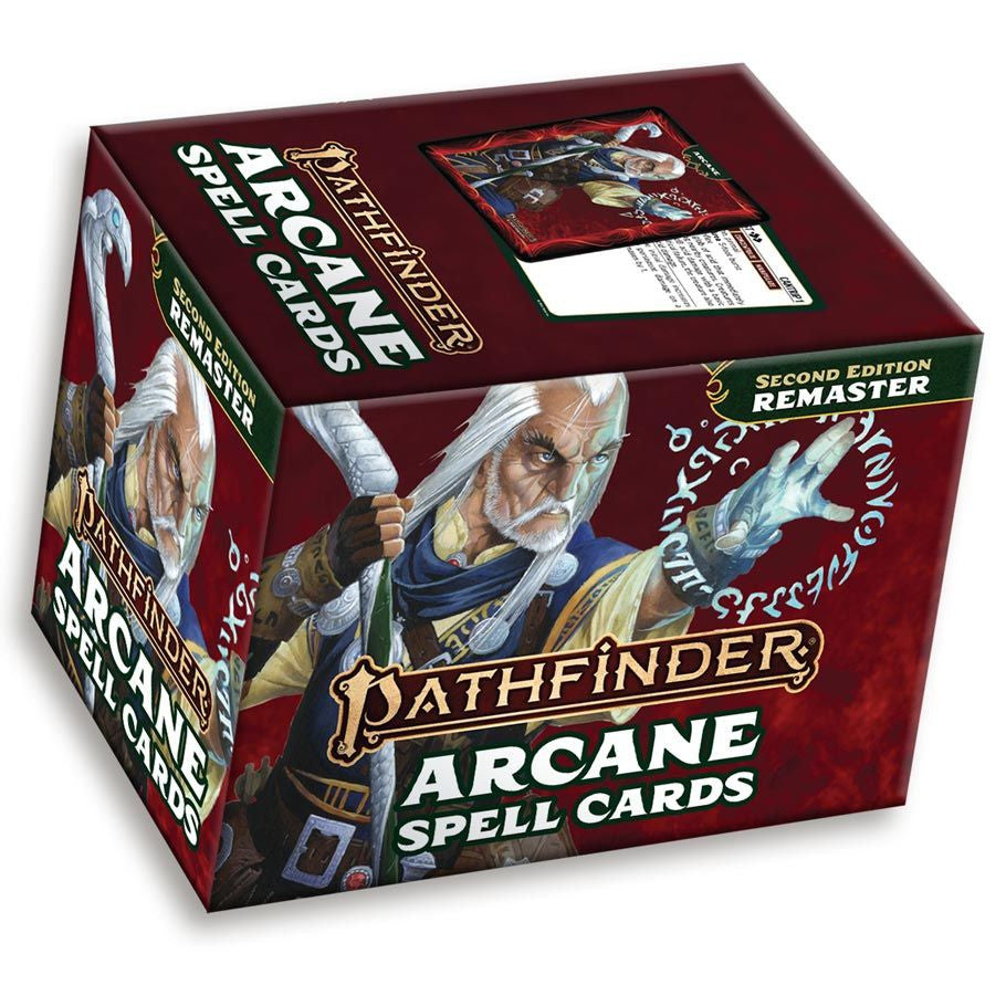 PF2E: Arcane Spell Cards