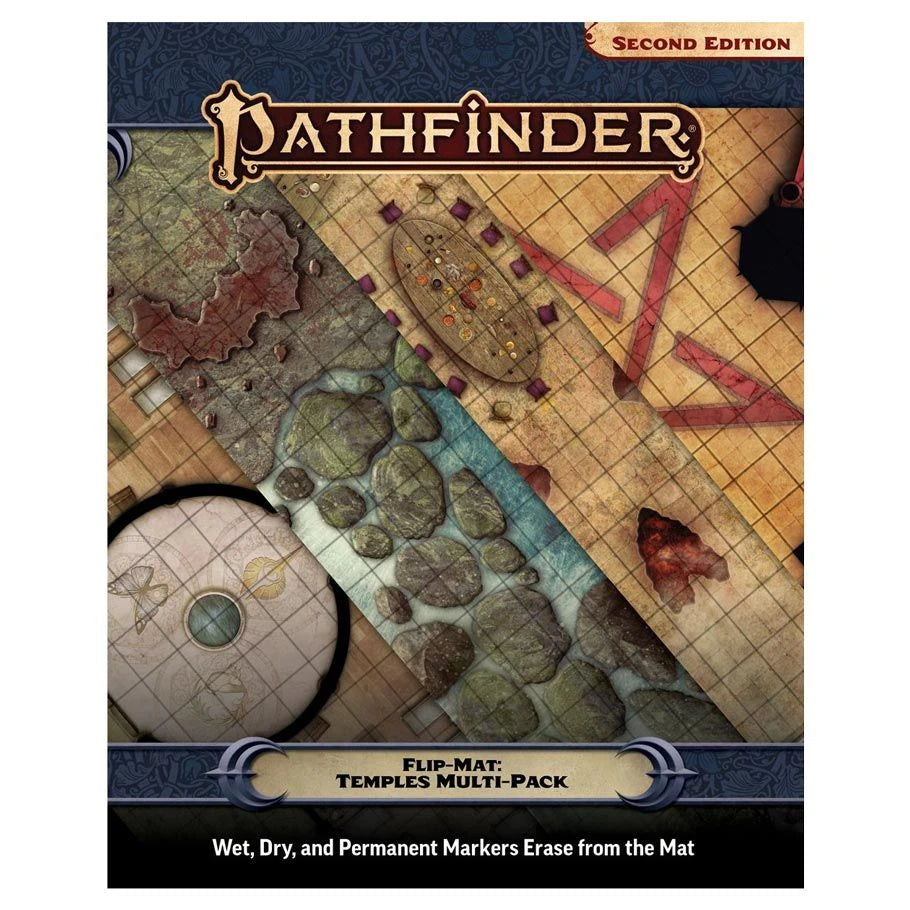 PF2E: Flip-Mat: Temples Multi-Pack