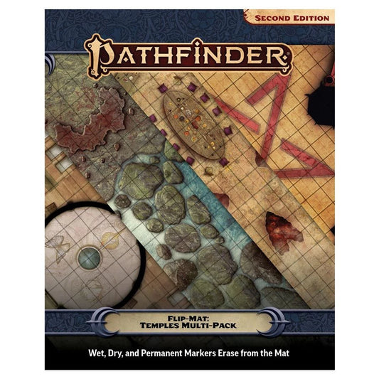 PF2E: Flip-Mat: Temples Multi-Pack