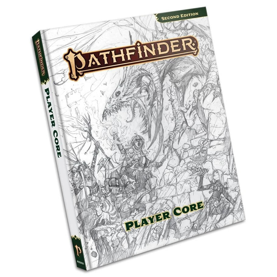PF2E: Player Core Sketch Cover