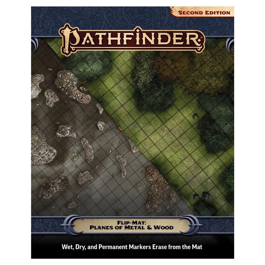 PF2E: Flip-Mat: Planes of Metal and Wood