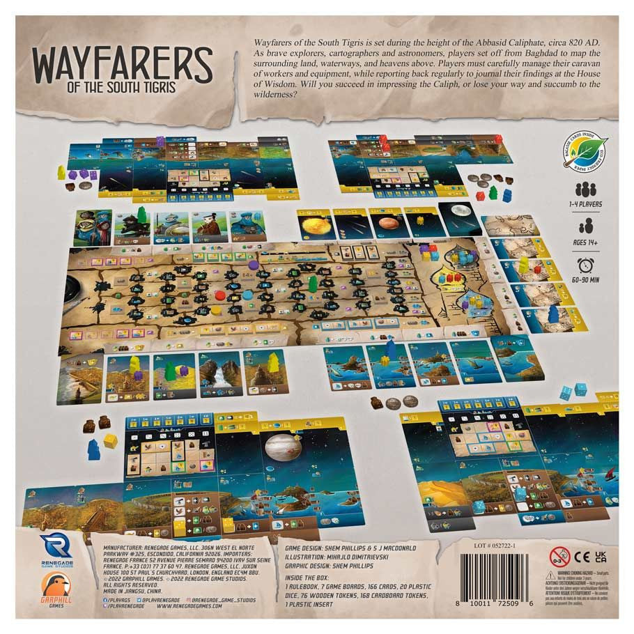 Wayfarers of the South Tigris rear cover