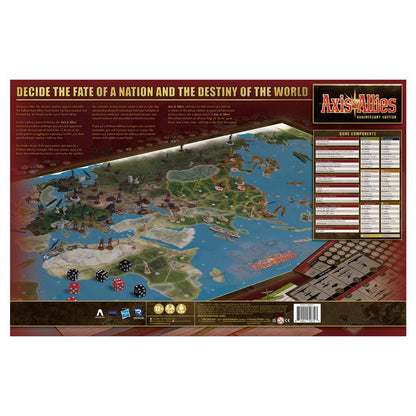 Axis & Allies: Anniversary Edition rear cover
