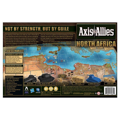 Axis & Allies: North Africa rear cover