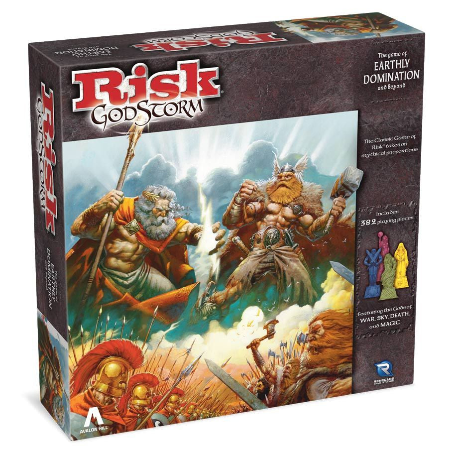 Risk Godstorm wargame